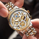Relógio Masculino Luxury Skeleton
