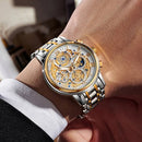 Relógio Masculino Luxury Skeleton