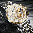 Relógio Masculino Luxury Skeleton