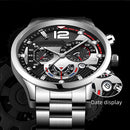 Relógio Masculino Chrono Steel