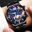 Relógio Masculino Chrono Steel