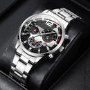 Relógio Masculino Chrono Steel